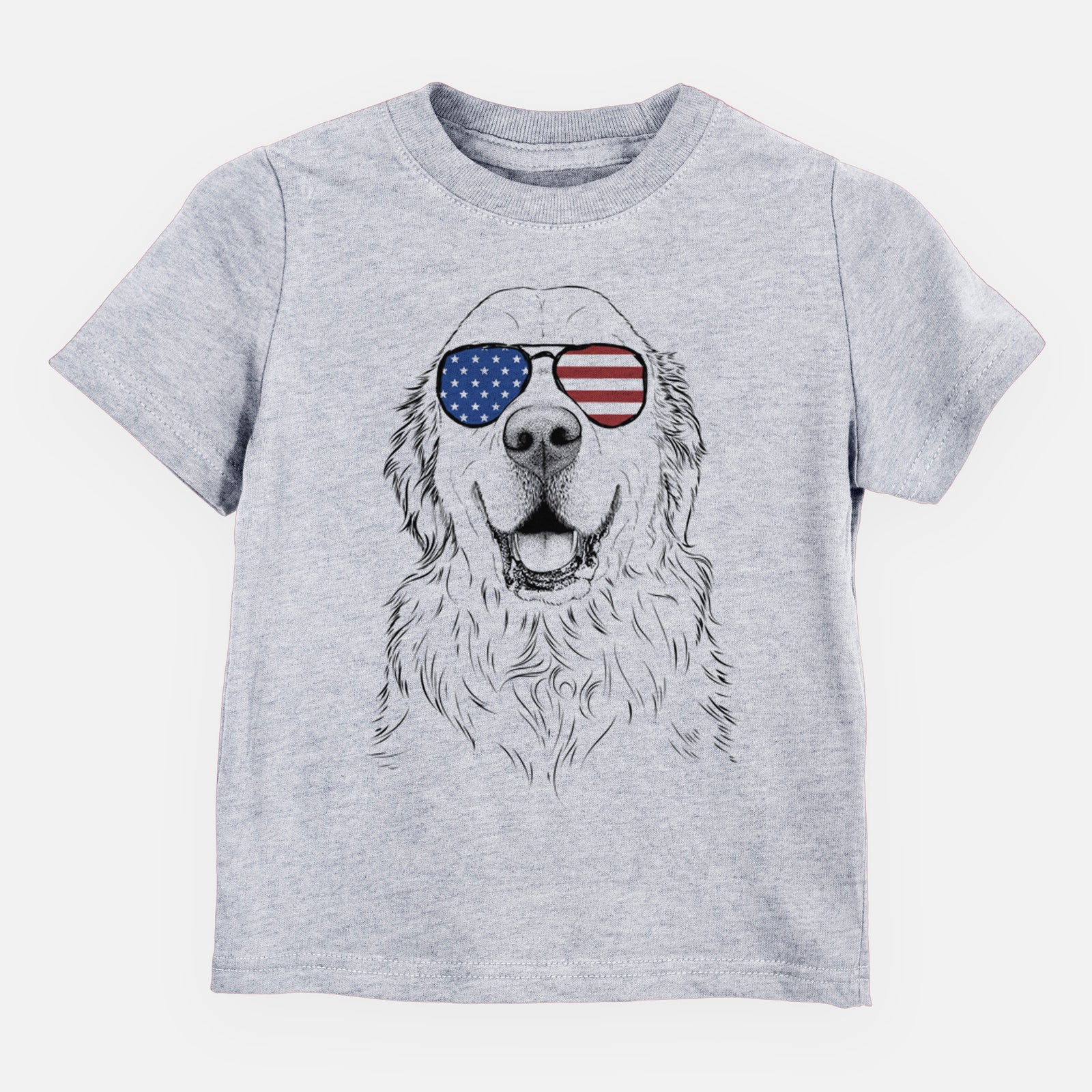 USA Maximus the Golden Retriever - Kids/Youth/Toddler Shirt