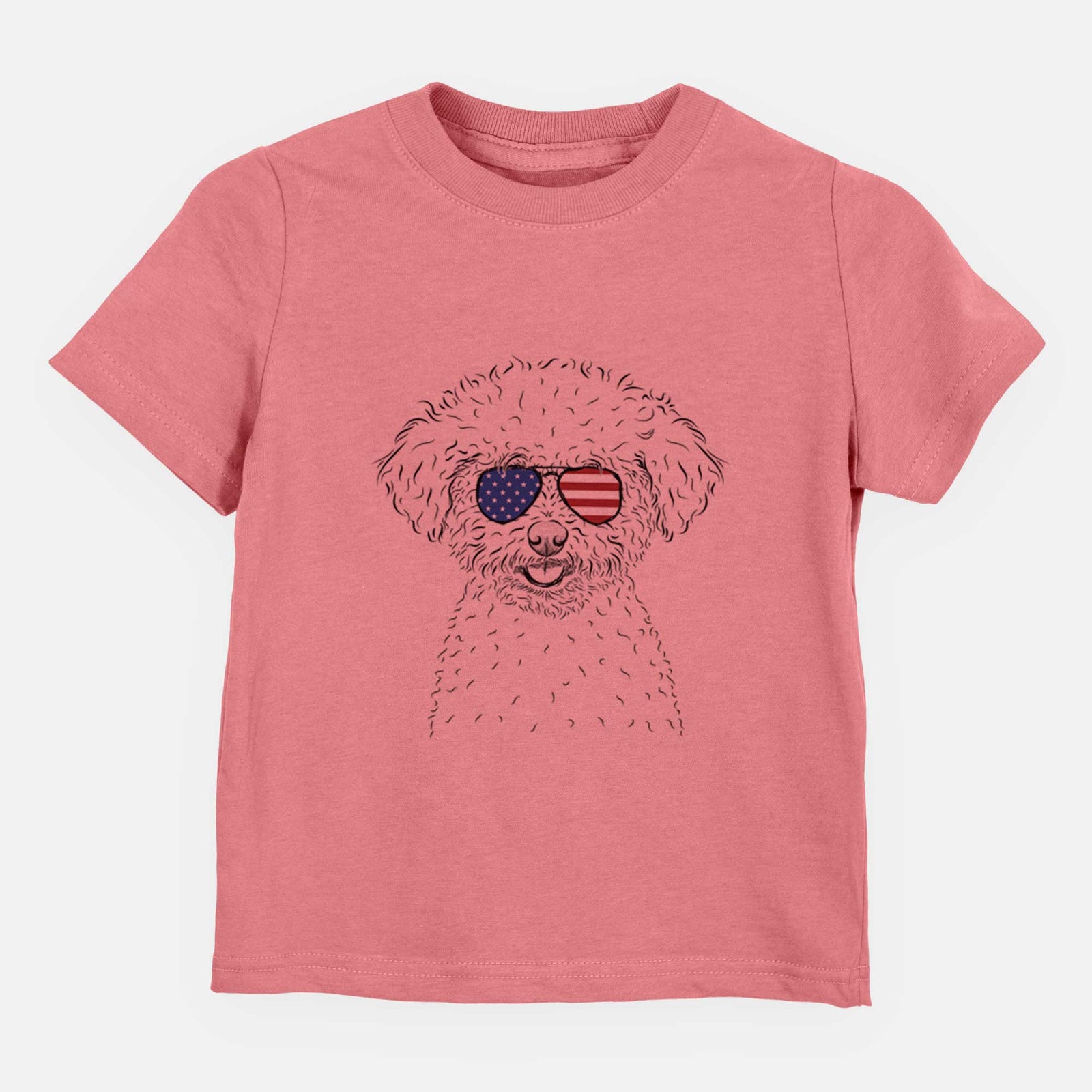 USA Mickey the Bichon Frise - Kids/Youth/Toddler Shirt