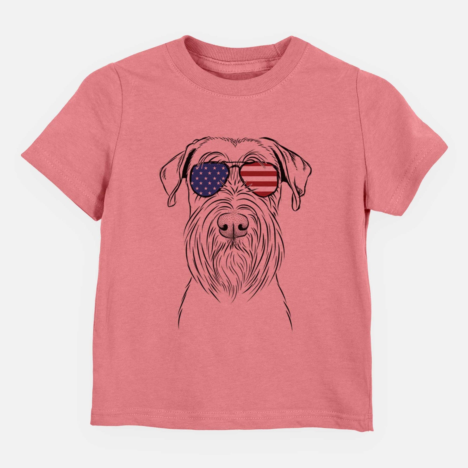 USA Milton the Schnauzer - Kids/Youth/Toddler Shirt