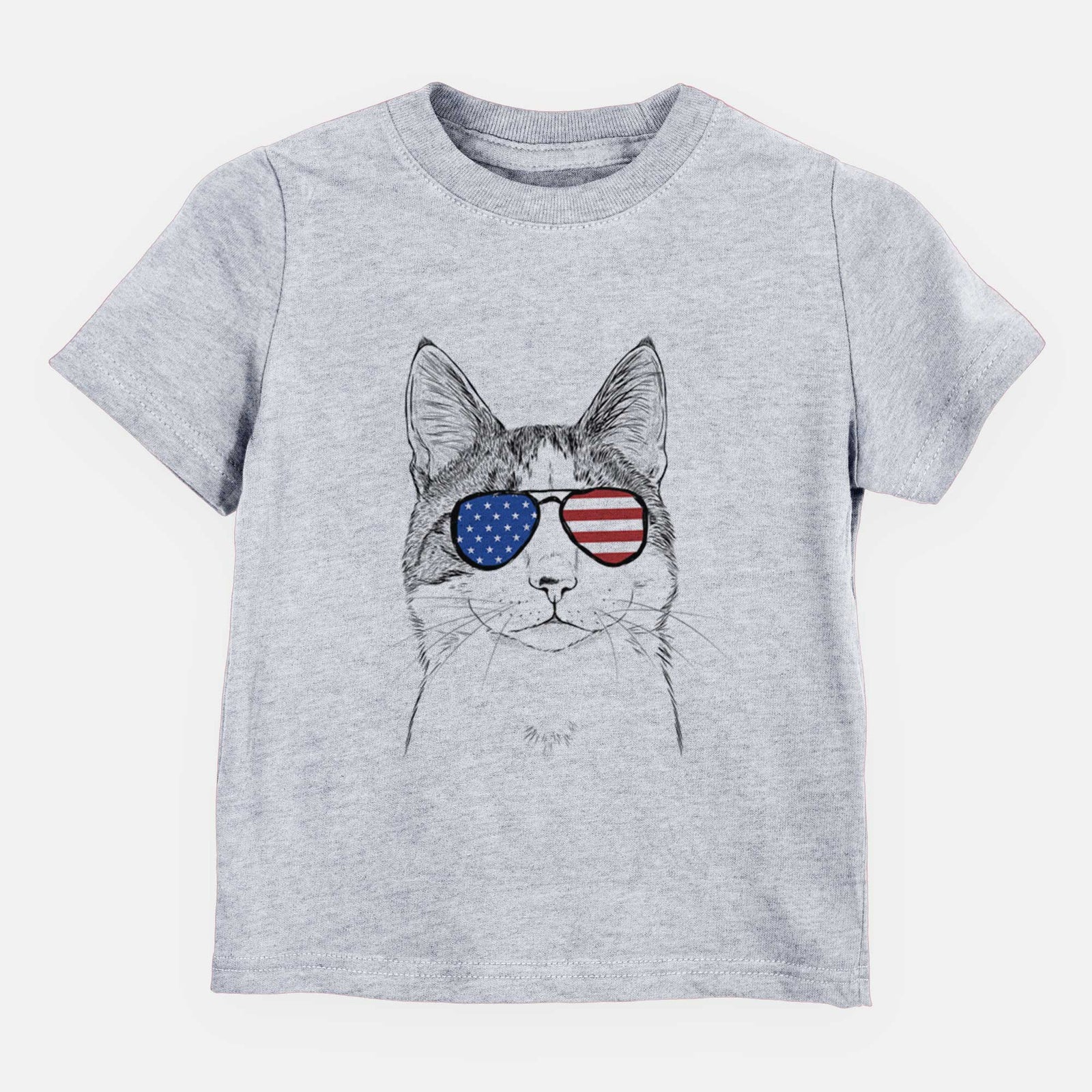 USA Mini Griffin the Domestic Shorthair Cat - Kids/Youth/Toddler Shirt