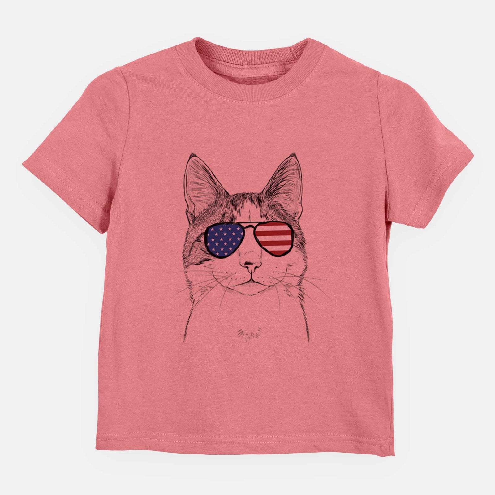 USA Mini Griffin the Domestic Shorthair Cat - Kids/Youth/Toddler Shirt