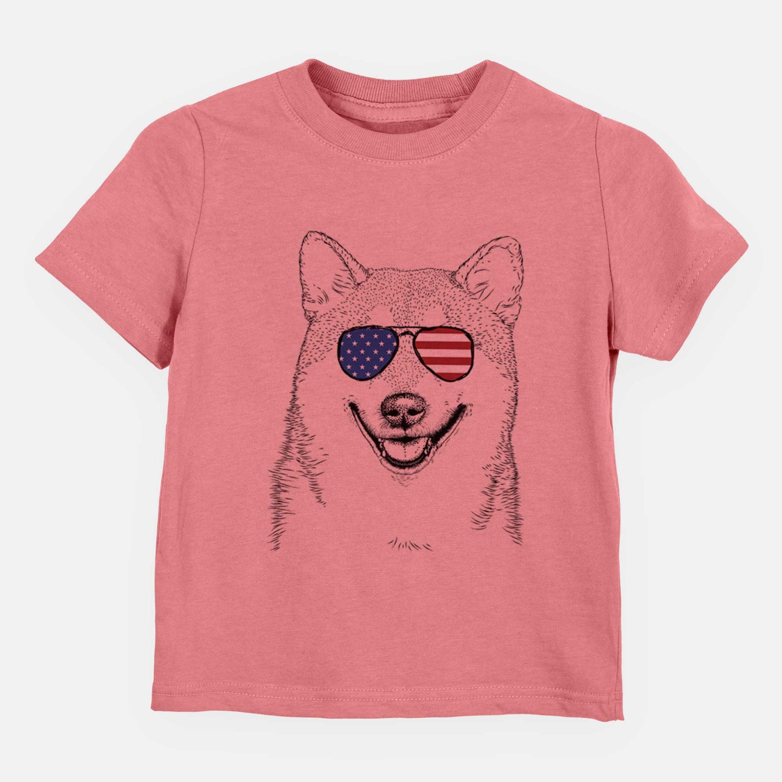 USA Mitsu the Shiba Inu - Kids/Youth/Toddler Shirt