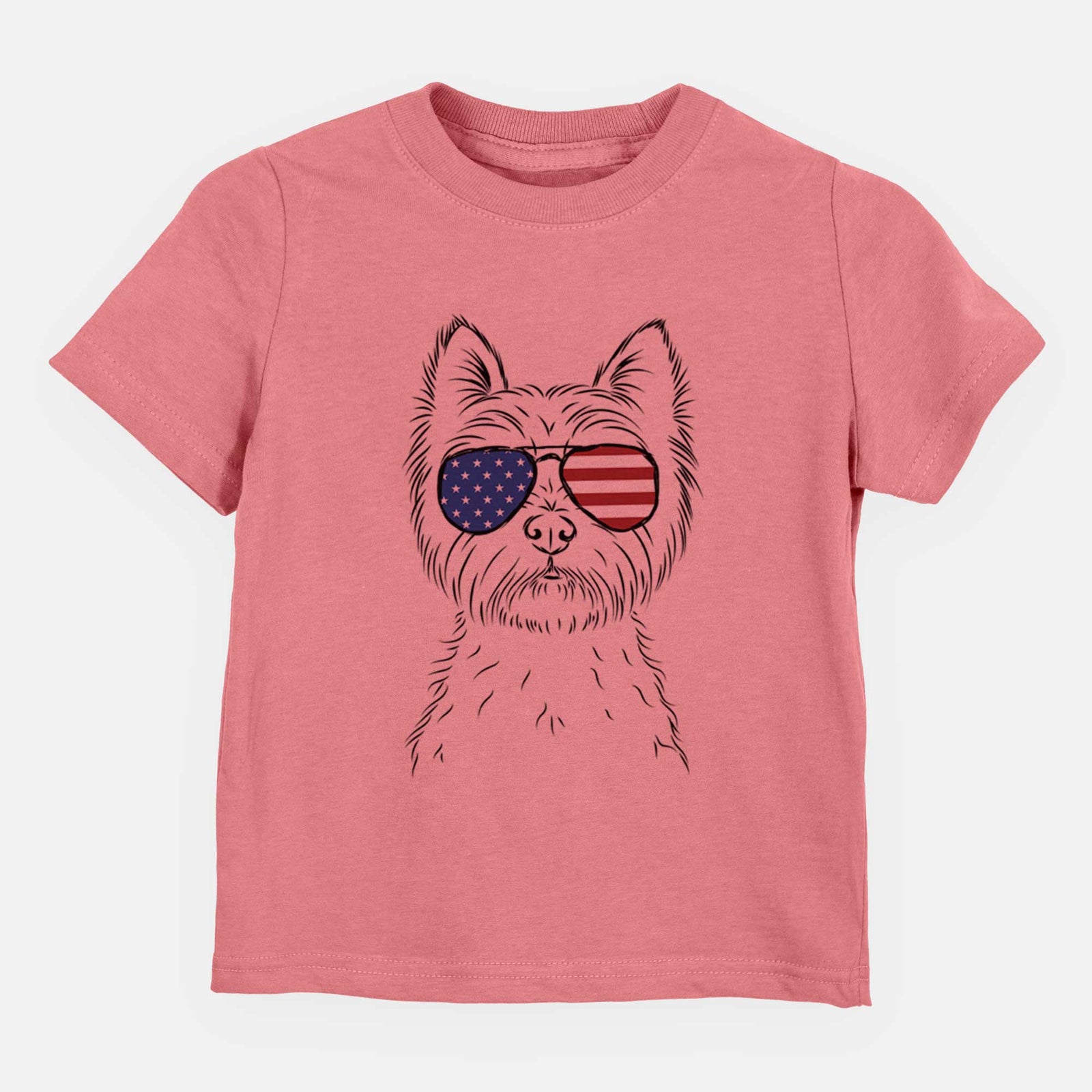 USA Murphy the West Highland Terrier - Kids/Youth/Toddler Shirt