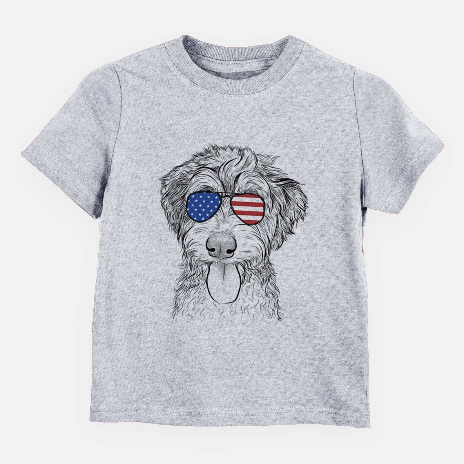USA Myrtle Mae the Aussiedoodle - Kids/Youth/Toddler Shirt