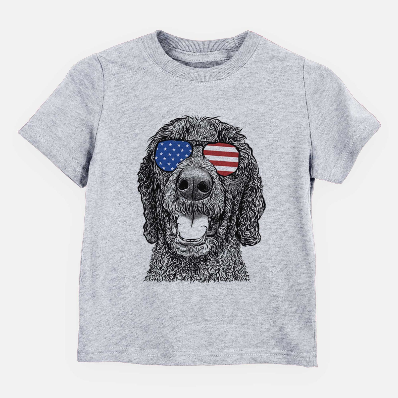 USA Obi James the Goldendoodle - Kids/Youth/Toddler Shirt