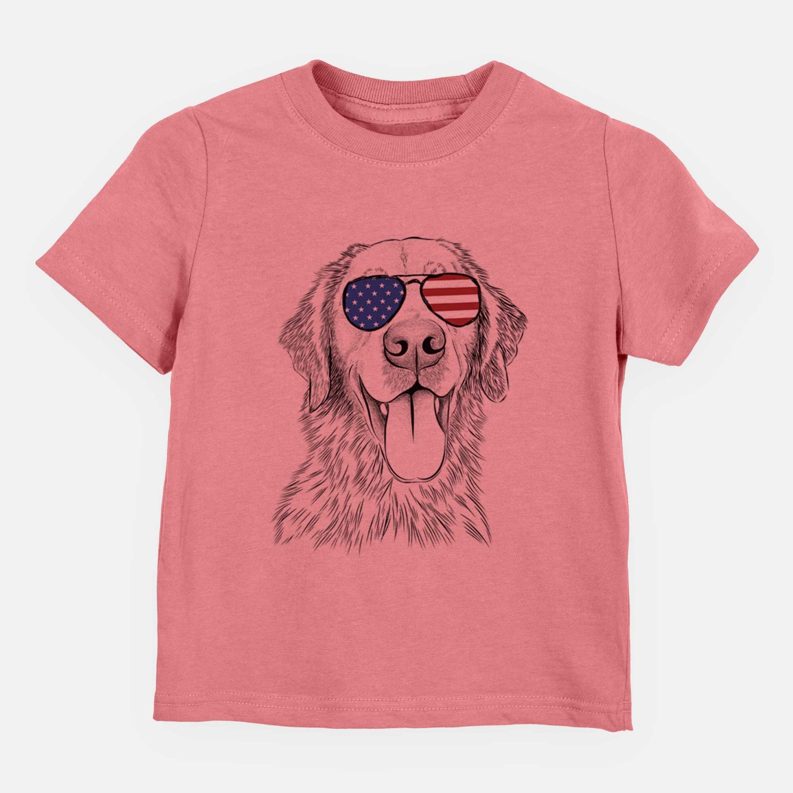 USA Oliver Tredup the Golden Retriever - Kids/Youth/Toddler Shirt