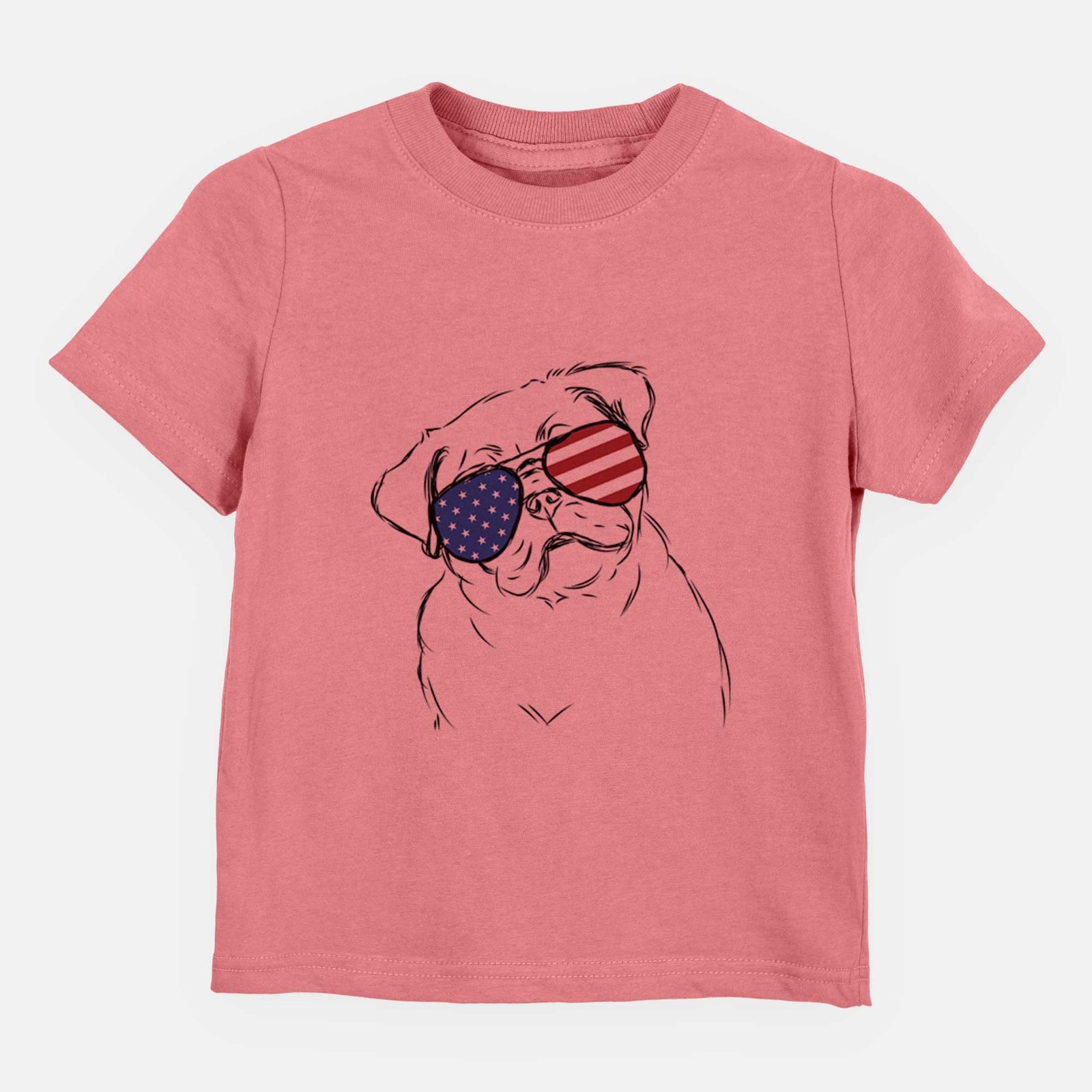 USA Otis the Pug - Kids/Youth/Toddler Shirt