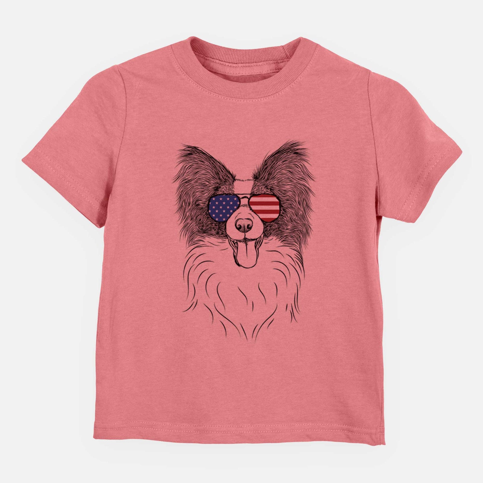 USA Patrick the Papillon - Kids/Youth/Toddler Shirt