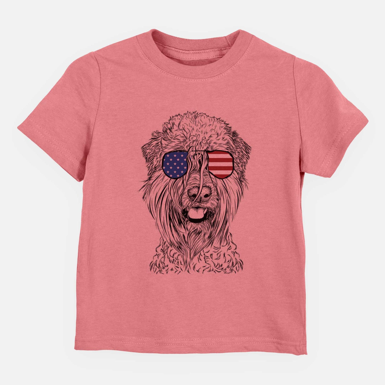 USA Pierre the Soft Coated Wheaten Terrier - Kids/Youth/Toddler Shirt