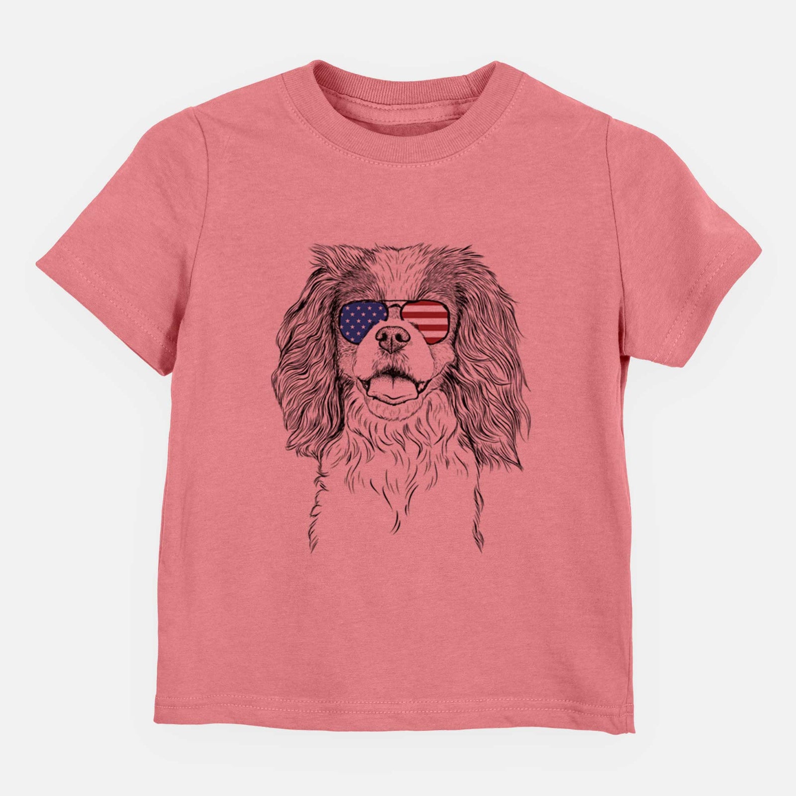 USA Poppy the Cavalier King Charles Spaniel - Kids/Youth/Toddler Shirt