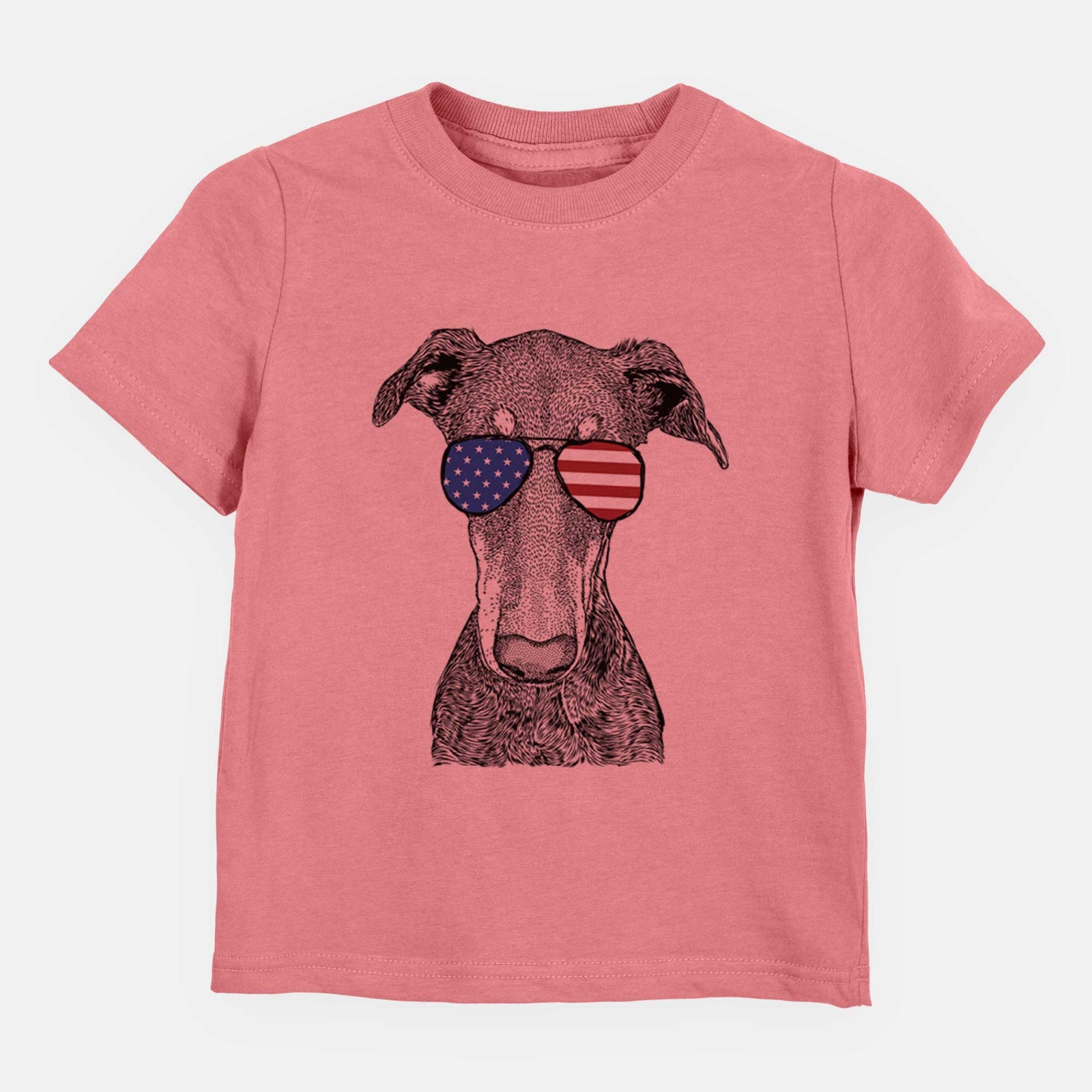 USA Princess Fiona the Doberman Pinscher - Kids/Youth/Toddler Shirt