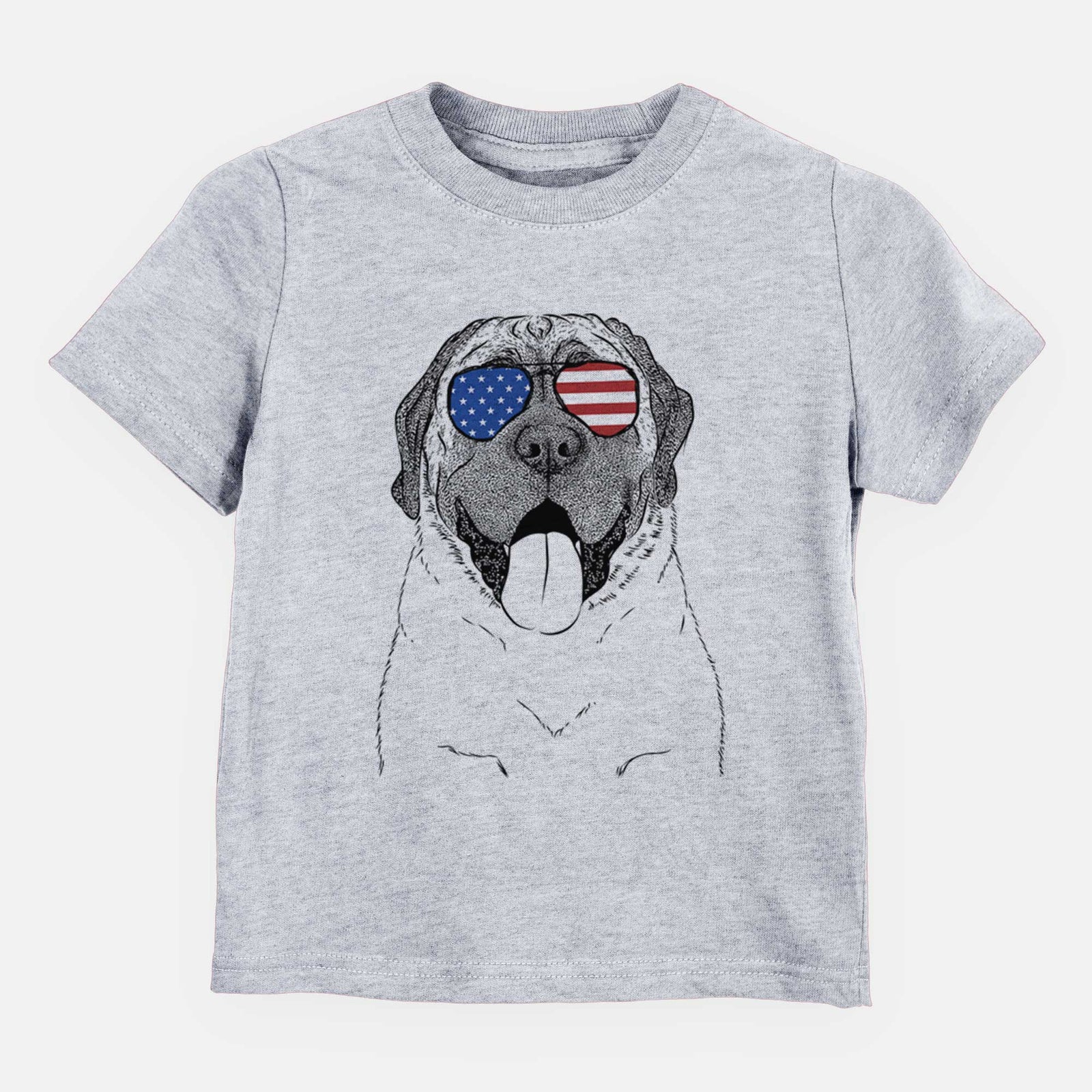 USA Remmie the English Mastiff - Kids/Youth/Toddler Shirt