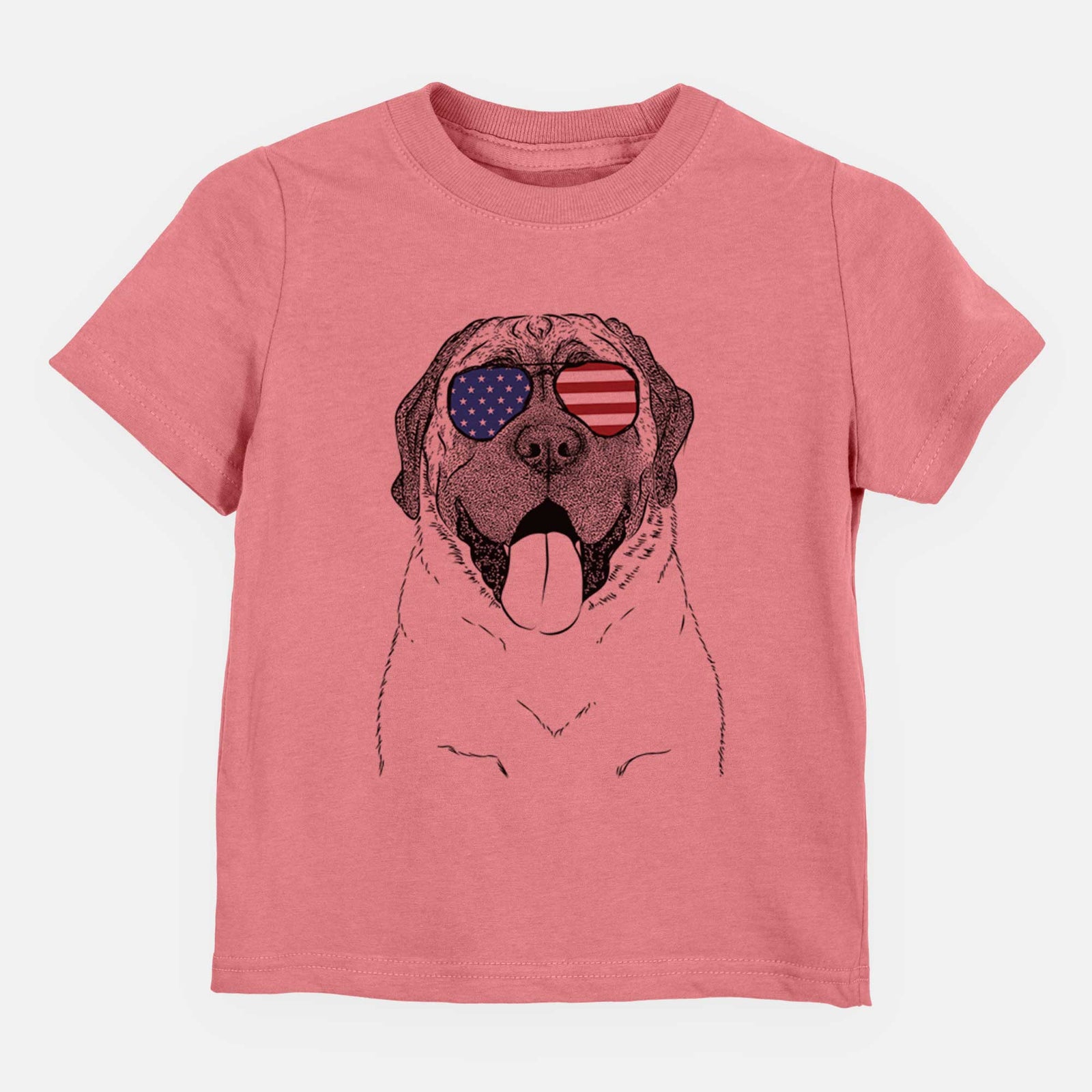 USA Remmie the English Mastiff - Kids/Youth/Toddler Shirt