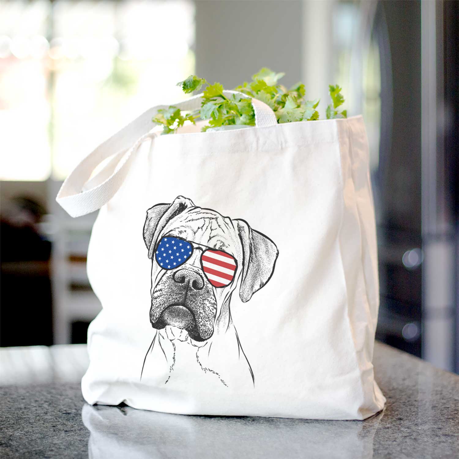Reuby the Boxer - Tote Bag