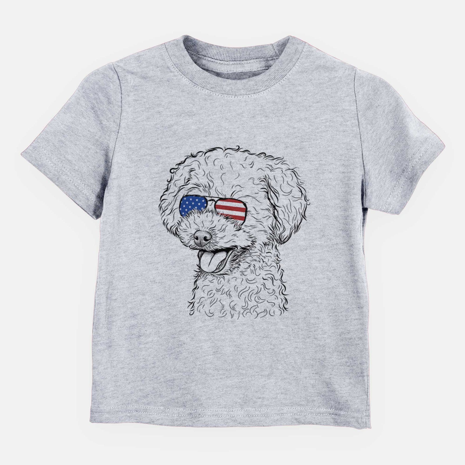 USA Rocky the Teacup Poodle - Kids/Youth/Toddler Shirt