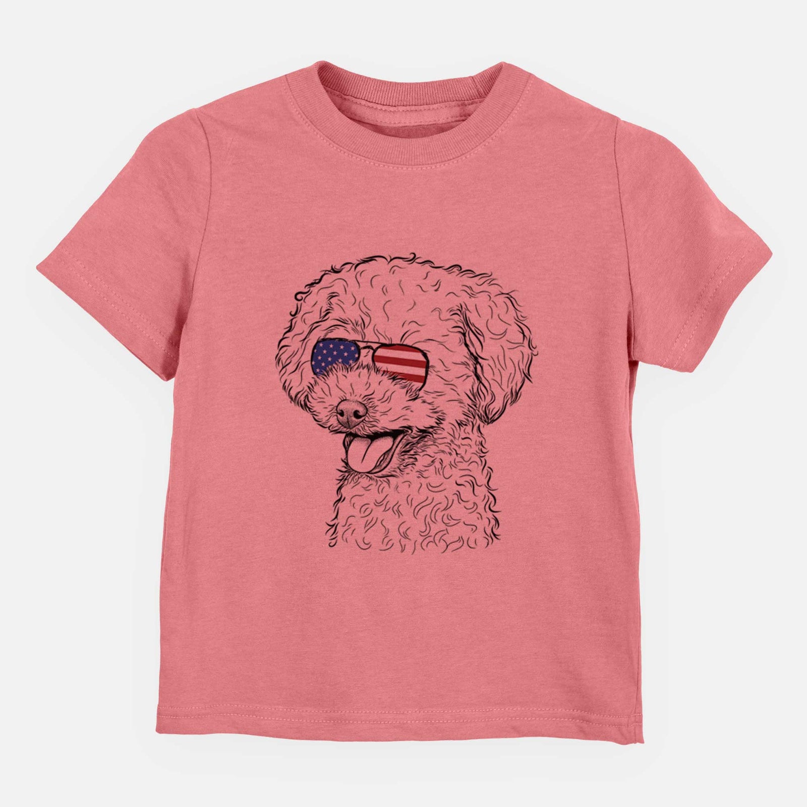 USA Rocky the Teacup Poodle - Kids/Youth/Toddler Shirt