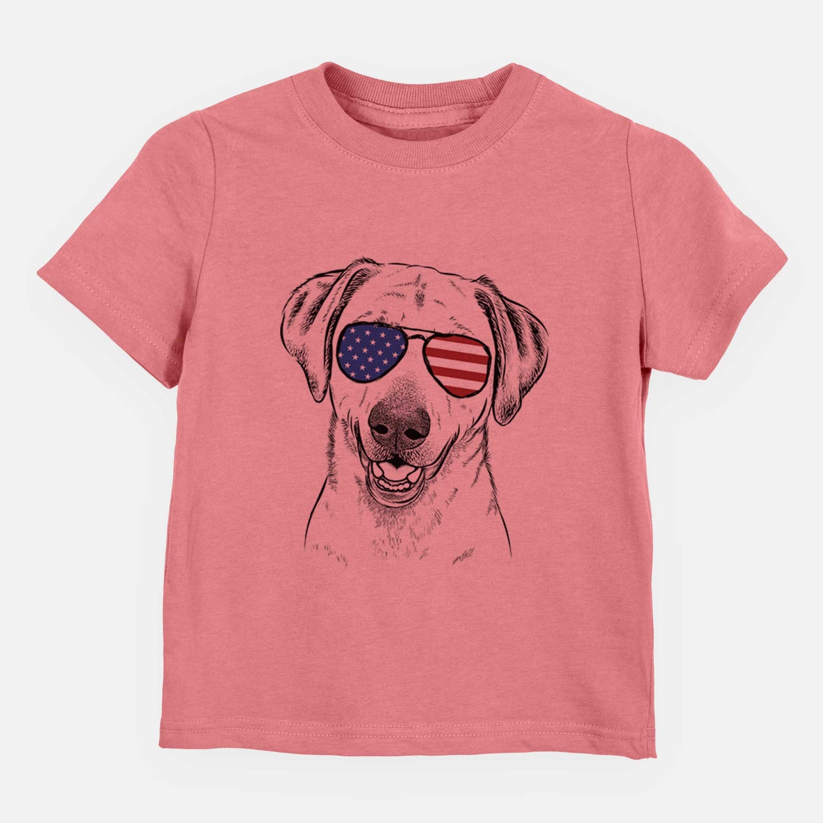 USA Rusty the Labrador Retriever - Kids/Youth/Toddler Shirt