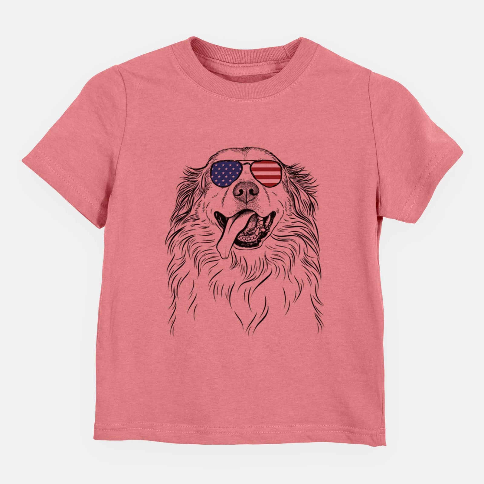 USA Shooter the Golden Retriever - Kids/Youth/Toddler Shirt
