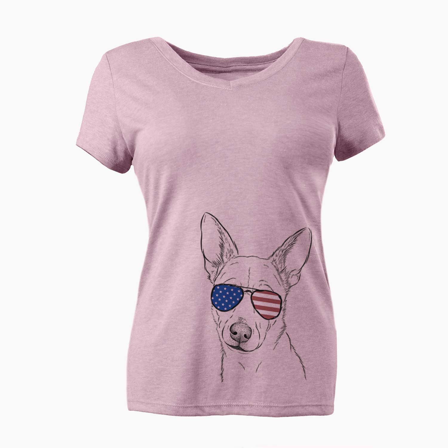 USA Sooner the Huskimo - Women's Perfect V-neck Shirt
