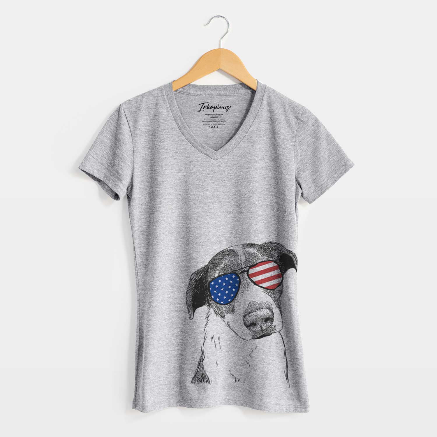 USA Sophia the Mixed Breed - Women's Perfect V-neck Shirt