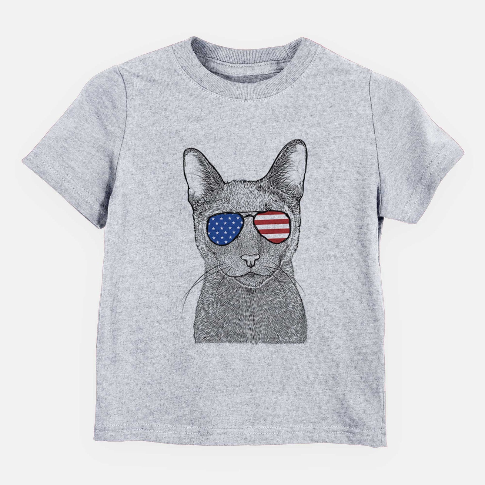 USA Stanley the Russian Blue Cat - Kids/Youth/Toddler Shirt