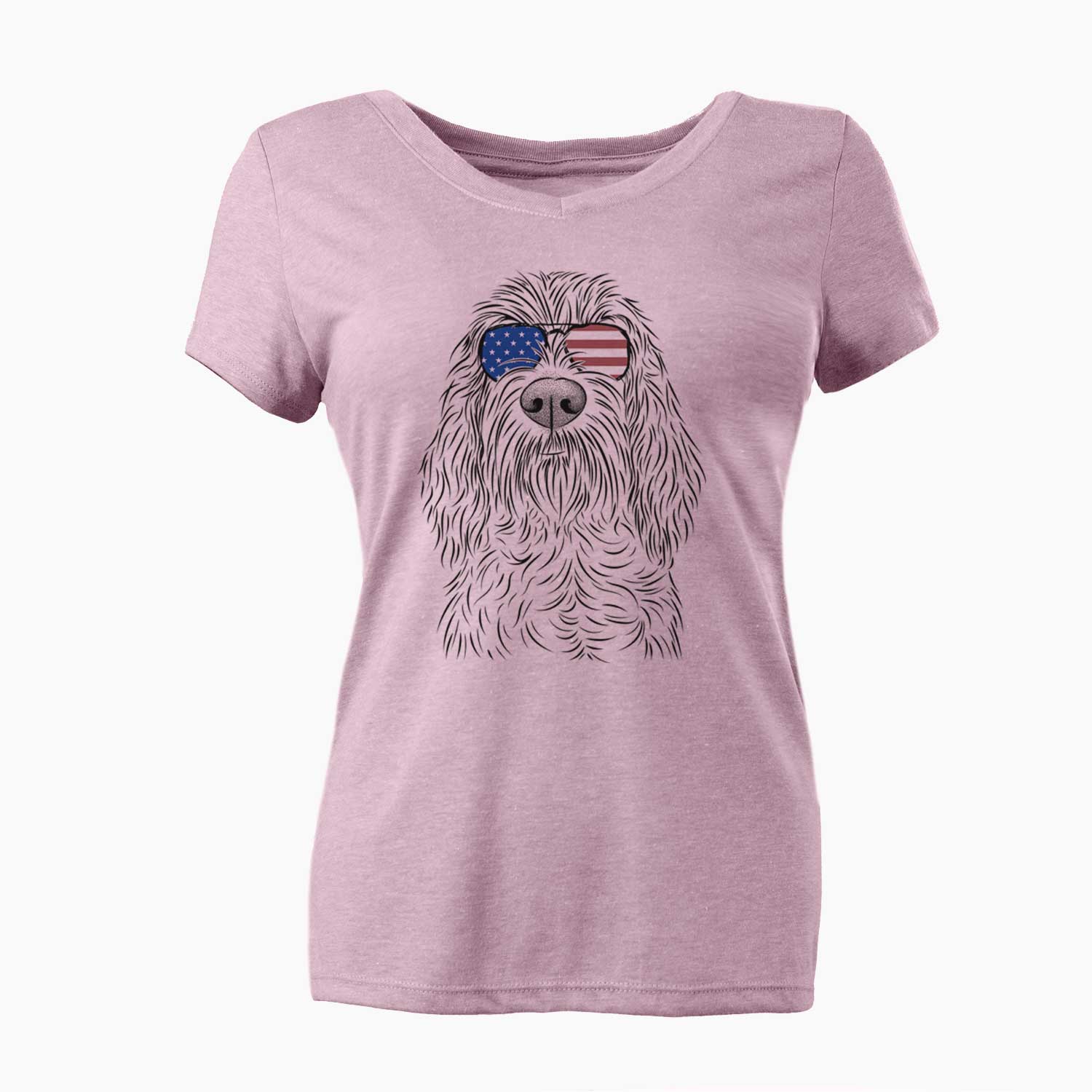 USA Stefano the Spinone Italiano - Women's Perfect V-neck Shirt