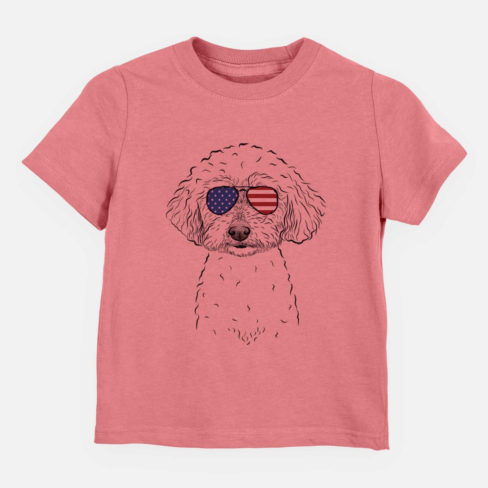 USA Stitch the Bichonpoo - Kids/Youth/Toddler Shirt