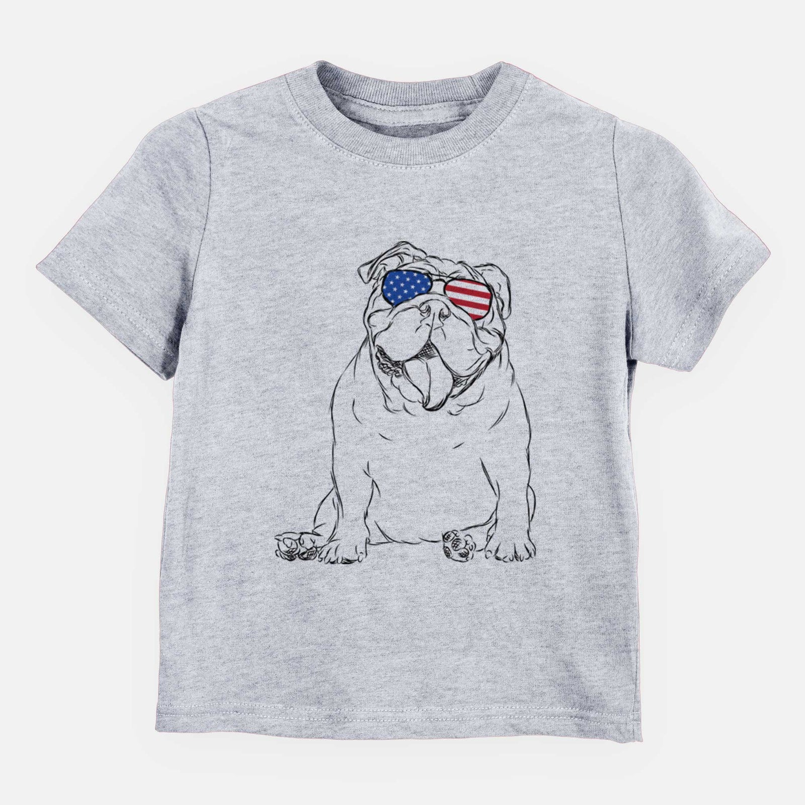 USA Tank the English Bulldog - Kids/Youth/Toddler Shirt