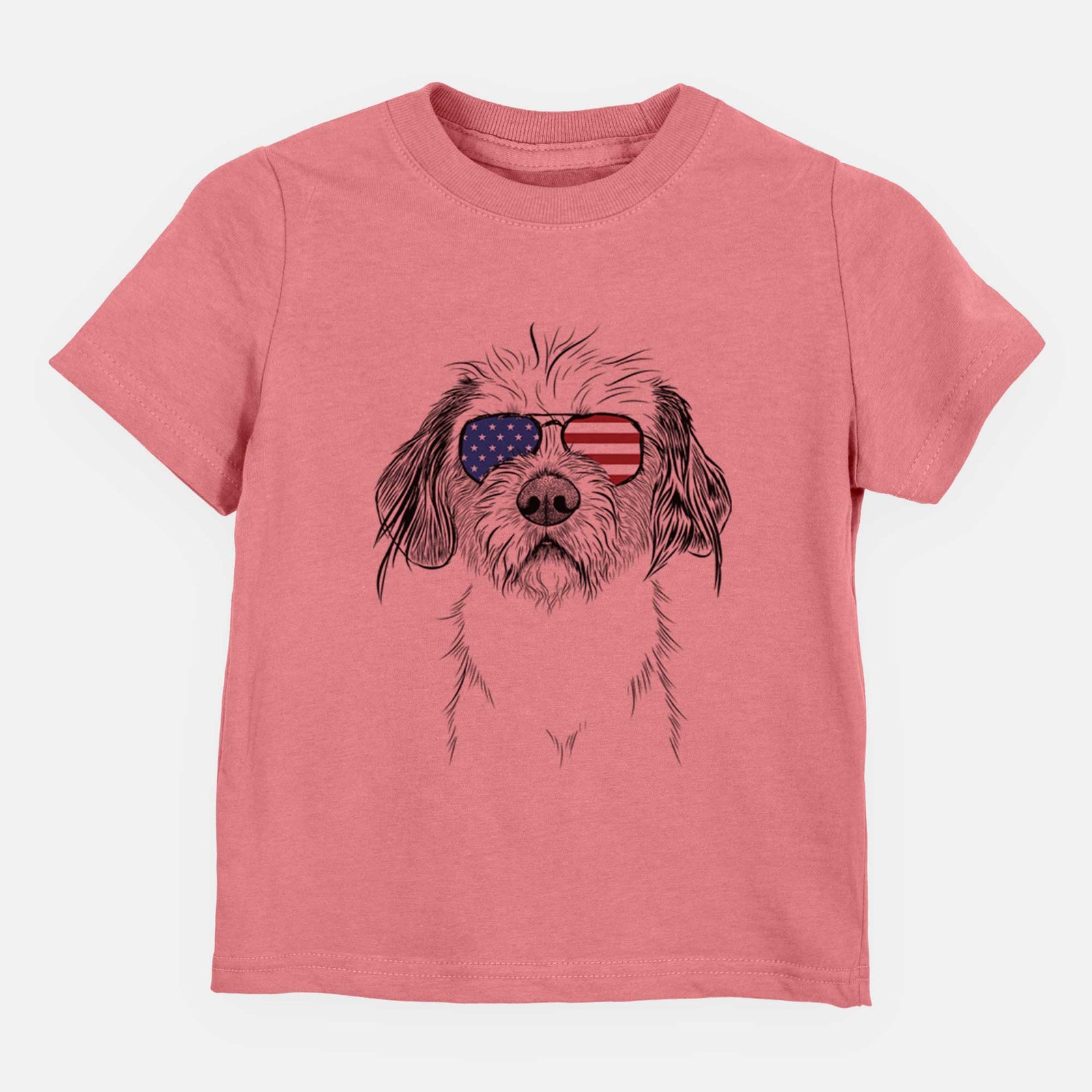 USA Tiny Tucker the Mixed Breed - Kids/Youth/Toddler Shirt
