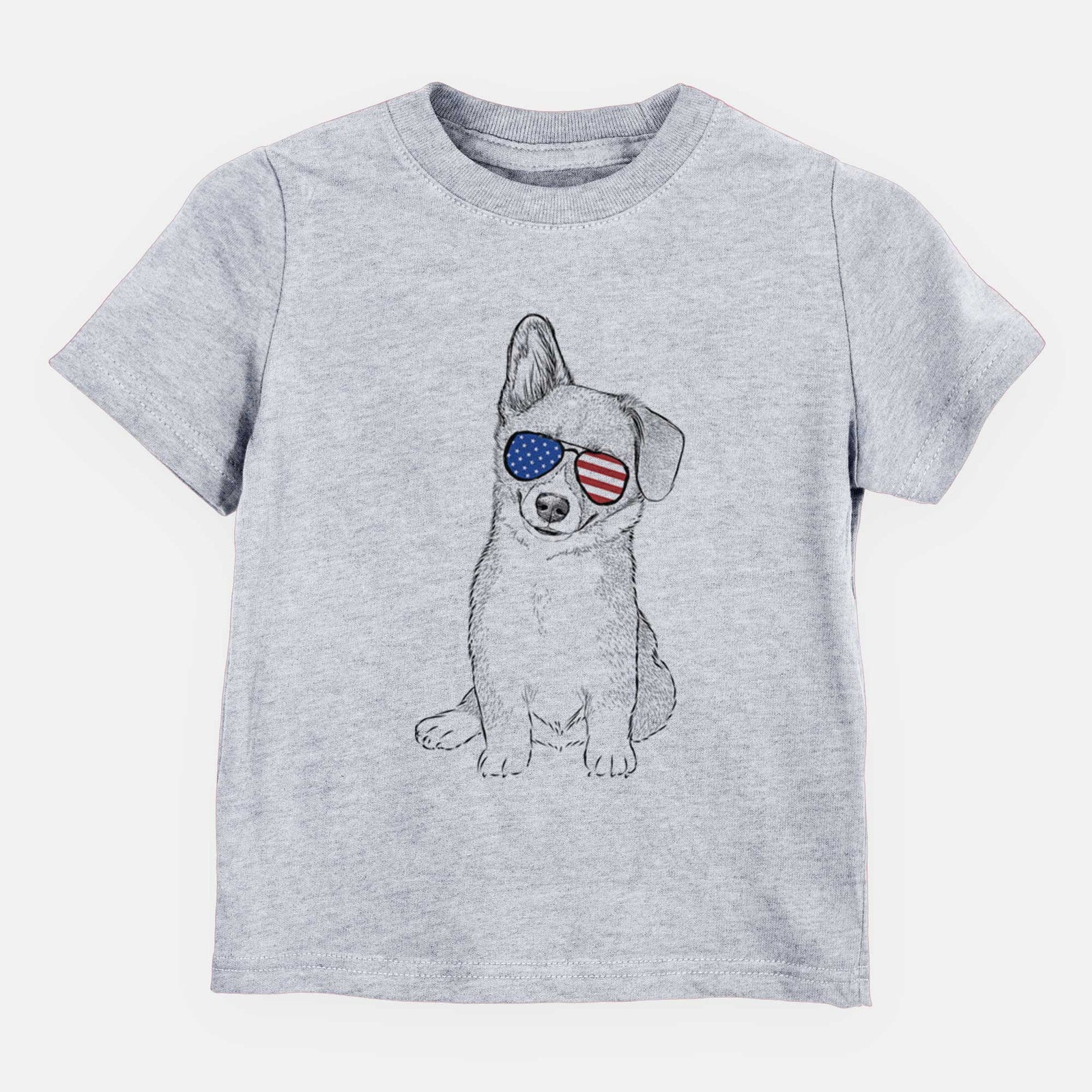USA Toby the Corgi Puppy - Kids/Youth/Toddler Shirt