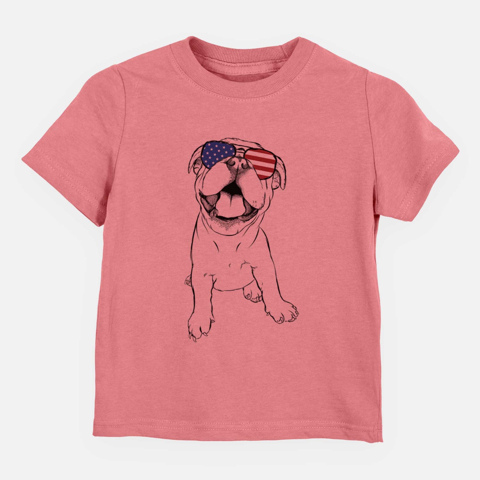 USA Tyke the English Bulldog - Kids/Youth/Toddler Shirt