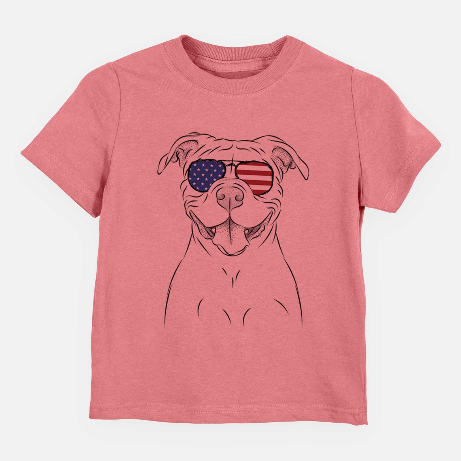 USA Tyson the American Bulldog - Kids/Youth/Toddler Shirt