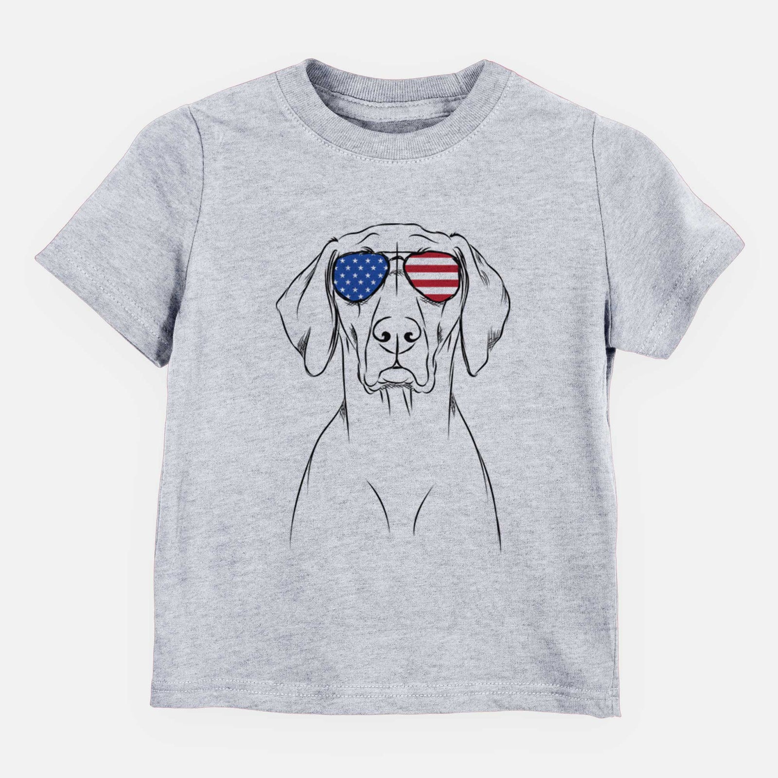 USA Walter the Weimaraner - Kids/Youth/Toddler Shirt