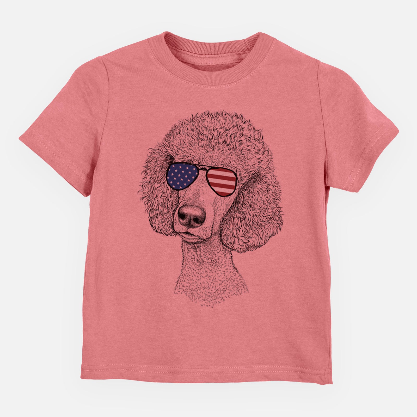 USA Yuki the Poodle - Kids/Youth/Toddler Shirt