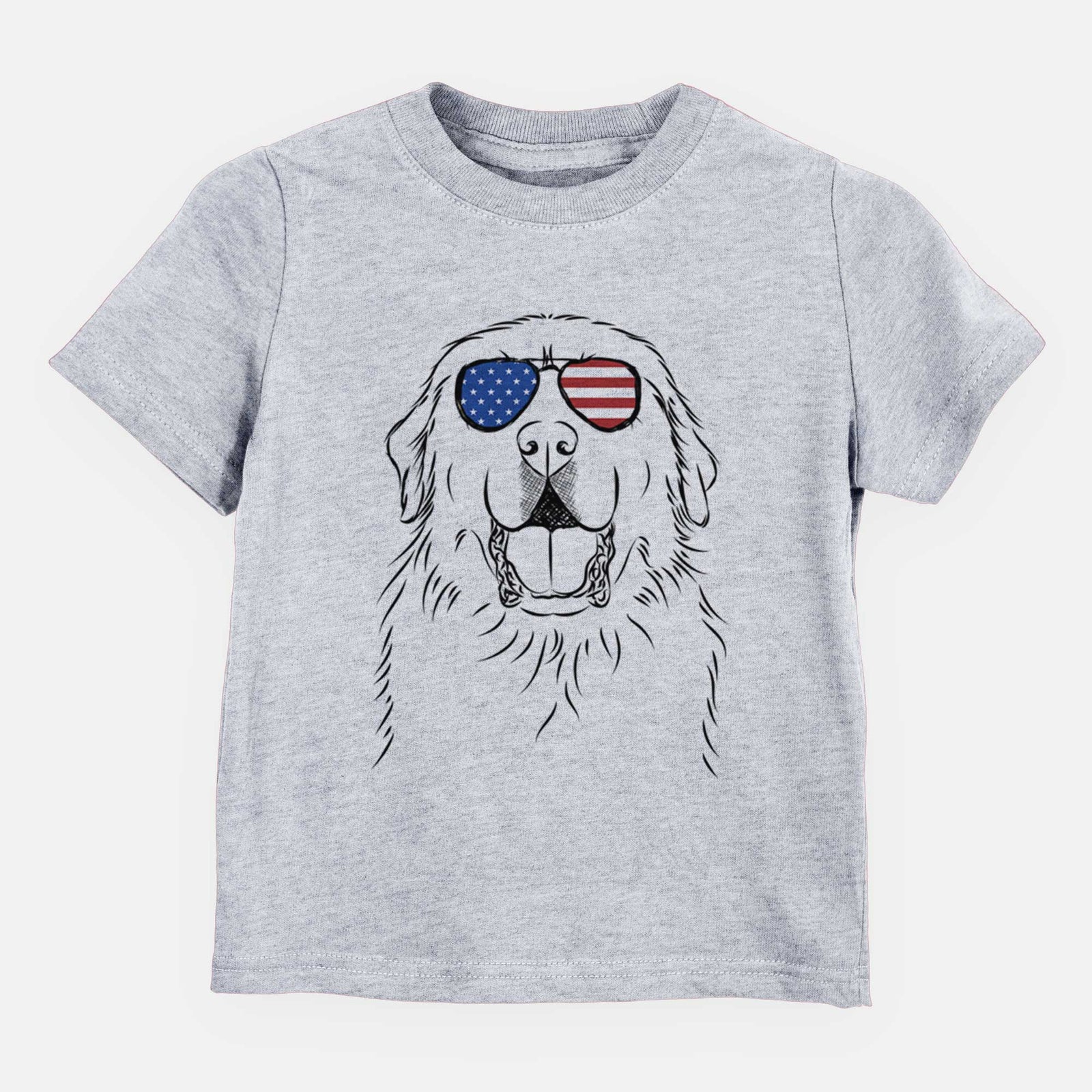 USA Zeus the Great Pyrenees - Kids/Youth/Toddler Shirt