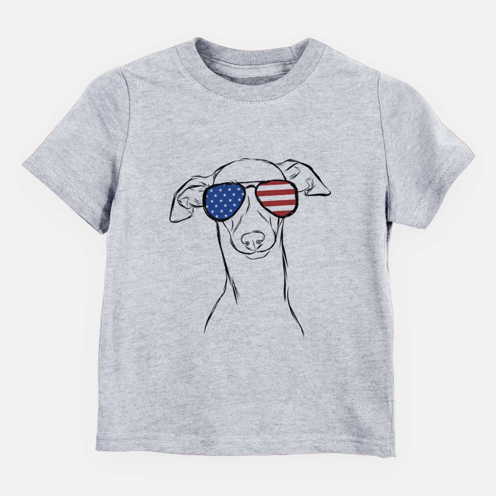 USA Ziggie the Italian Greyhound - Kids/Youth/Toddler Shirt