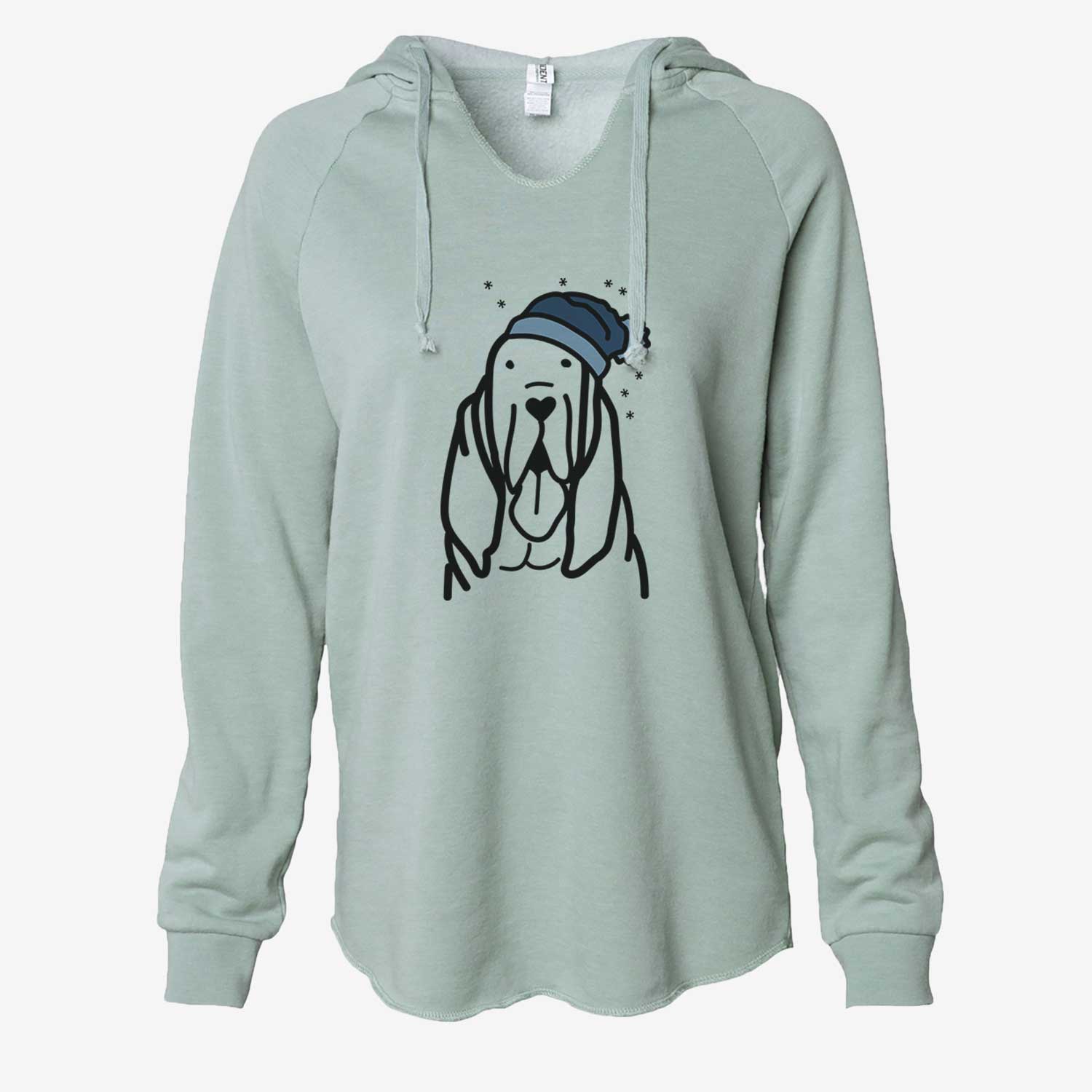 Frosty Bloodhound - Cali Wave Hooded Sweatshirt