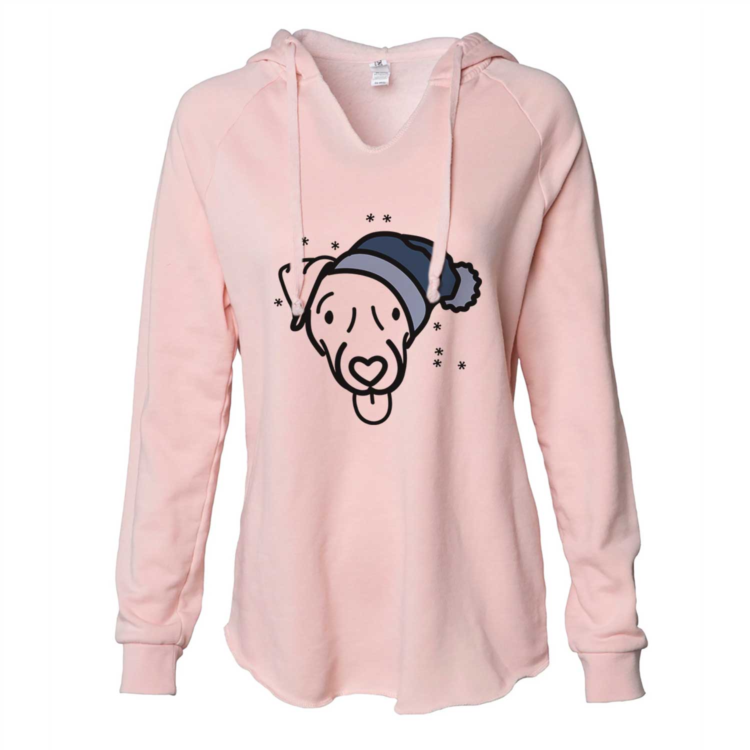 Frosty Jack Russell Terrier - Cammy - Cali Wave Hooded Sweatshirt