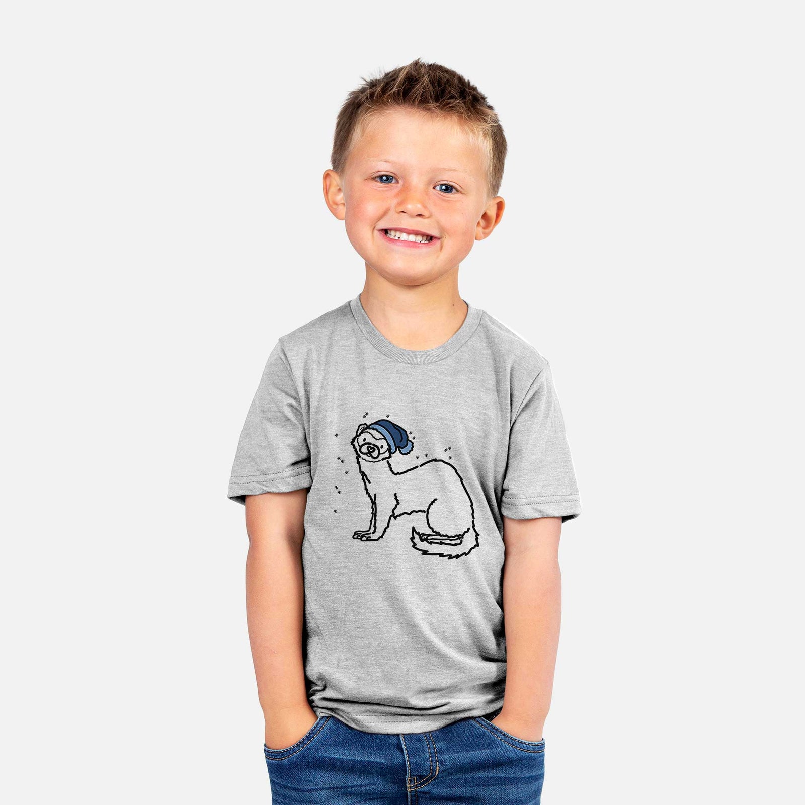 Frosty Ferret - Fern - Kids/Youth/Toddler Shirt