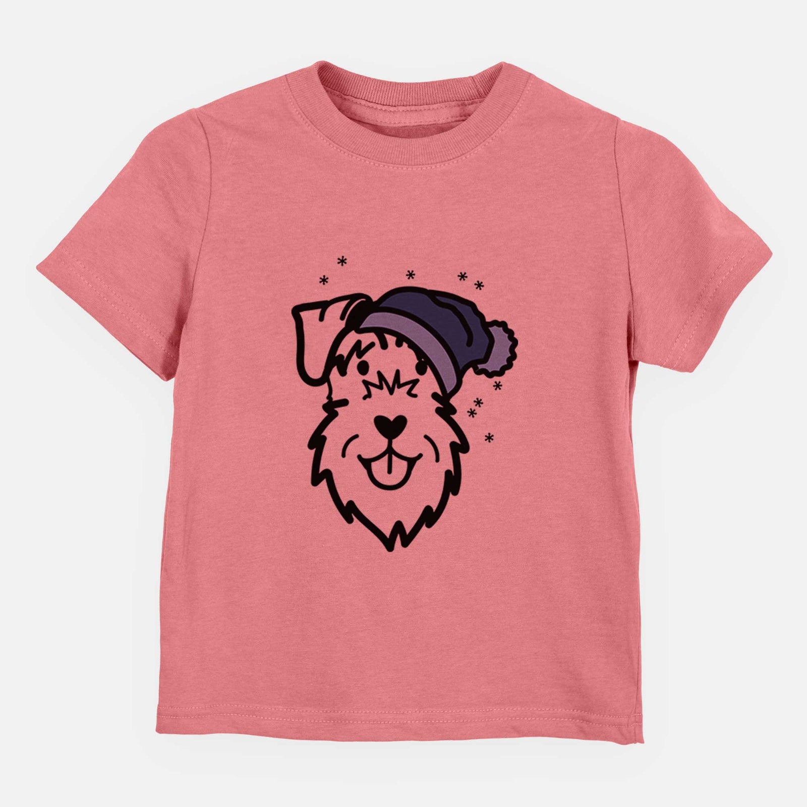 Frosty Schnauzer Natural Ears - Kids/Youth/Toddler Shirt