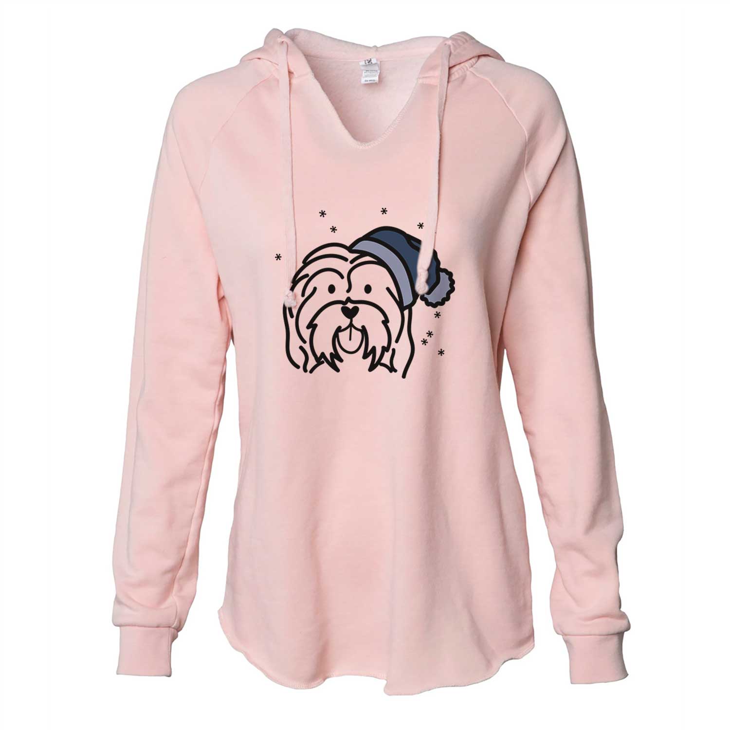 Frosty Havanese - Cali Wave Hooded Sweatshirt