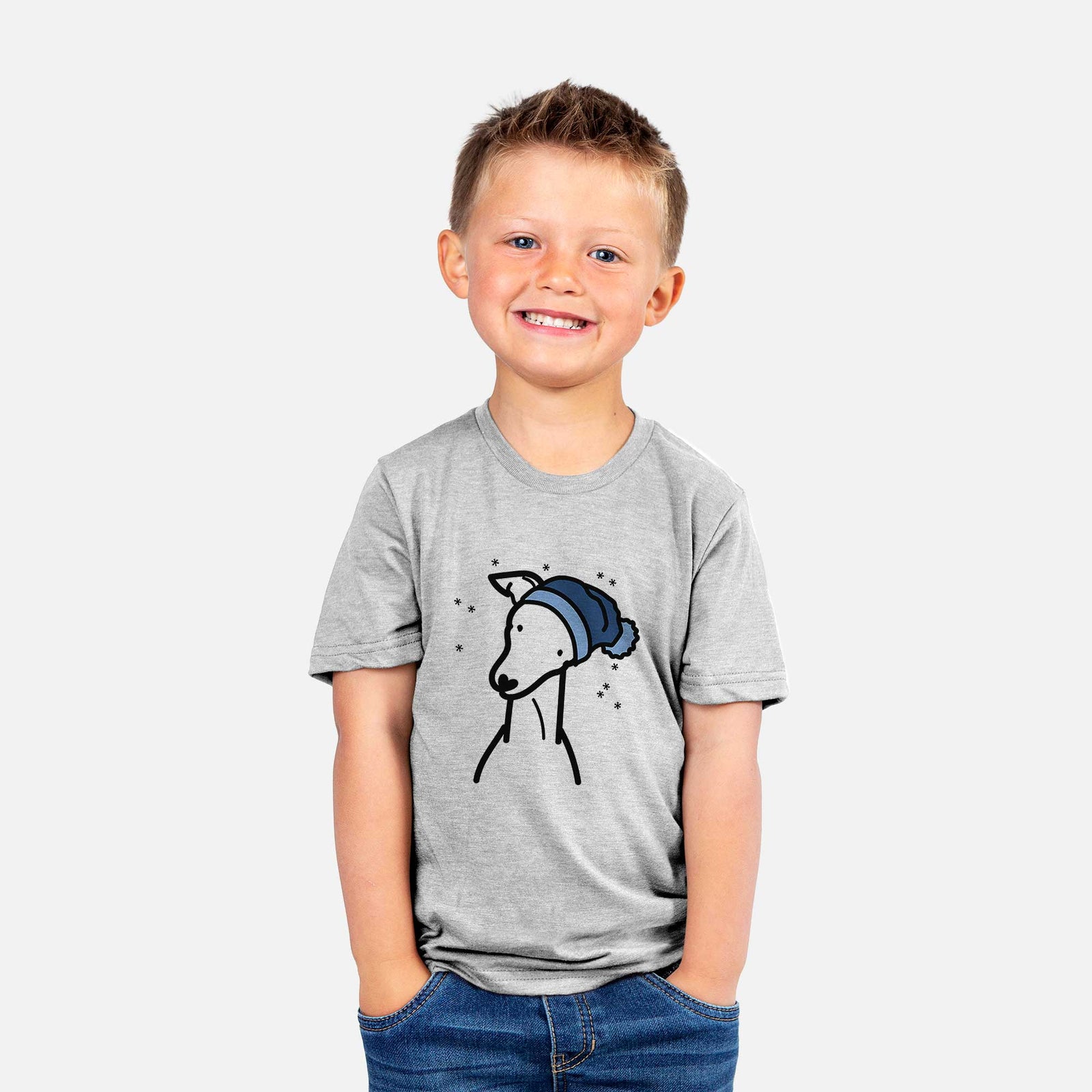 Frosty Italian Greyhound - Kids/Youth/Toddler Shirt