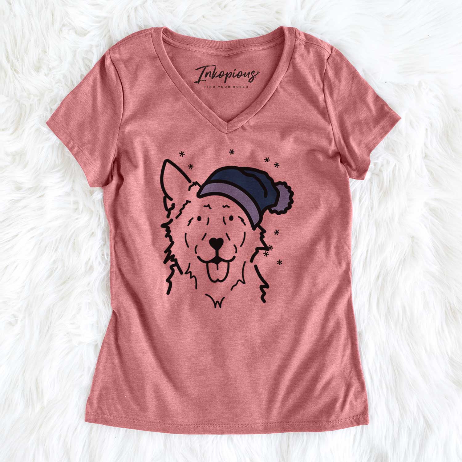 Frosty Mudi - Jack - Women's V-neck Shirt