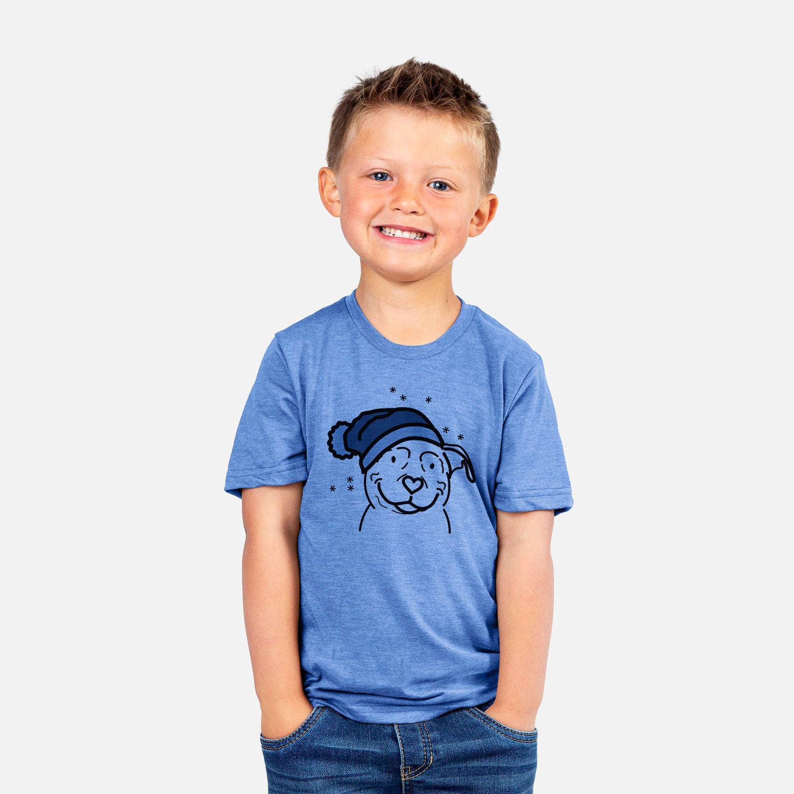 Frosty American Pitbull Terrier - Lady - Kids/Youth/Toddler Shirt