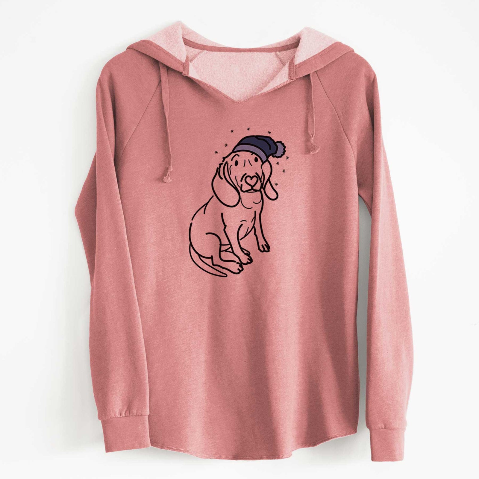 Frosty Beagle - Lilly - Cali Wave Hooded Sweatshirt