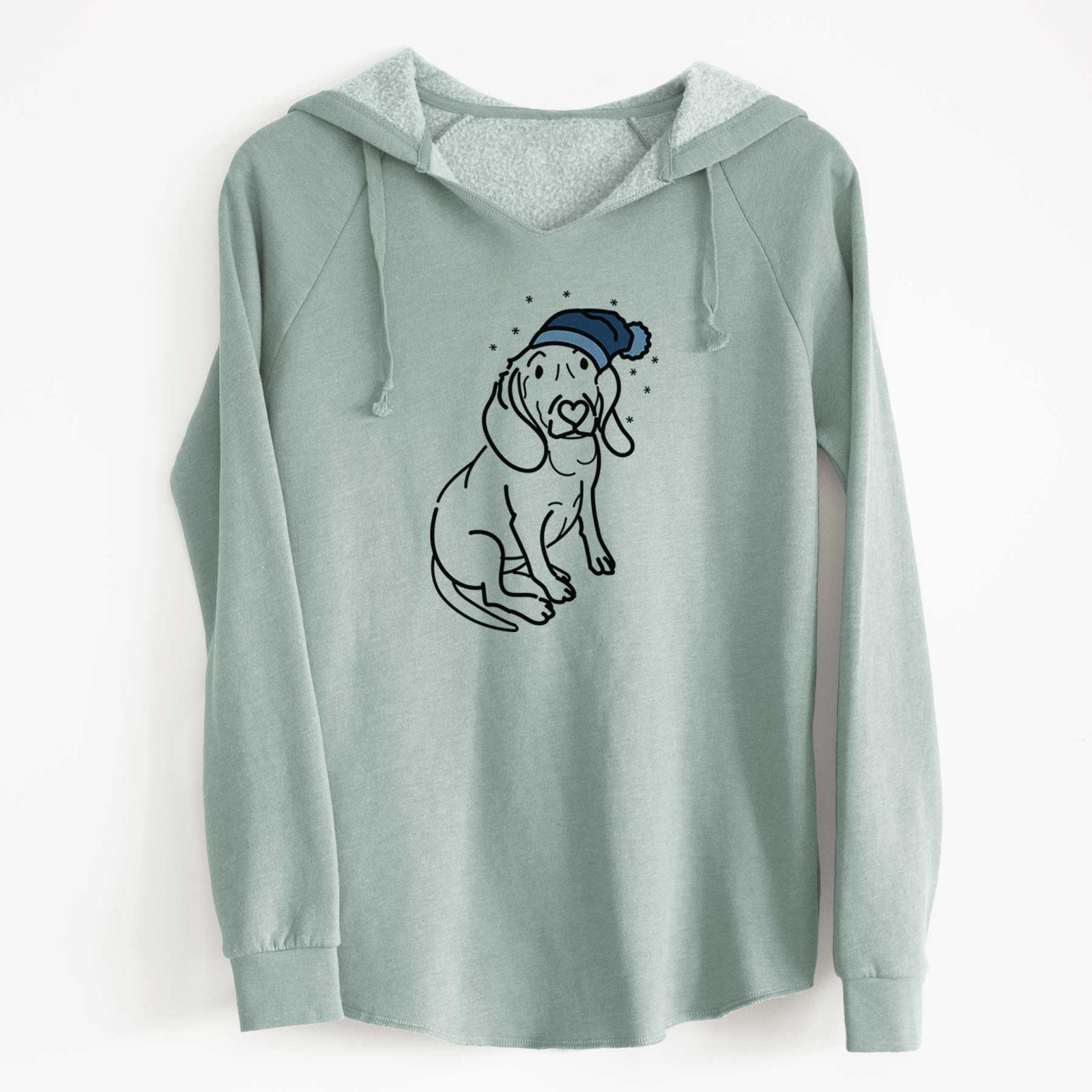 Frosty Beagle - Lilly - Cali Wave Hooded Sweatshirt