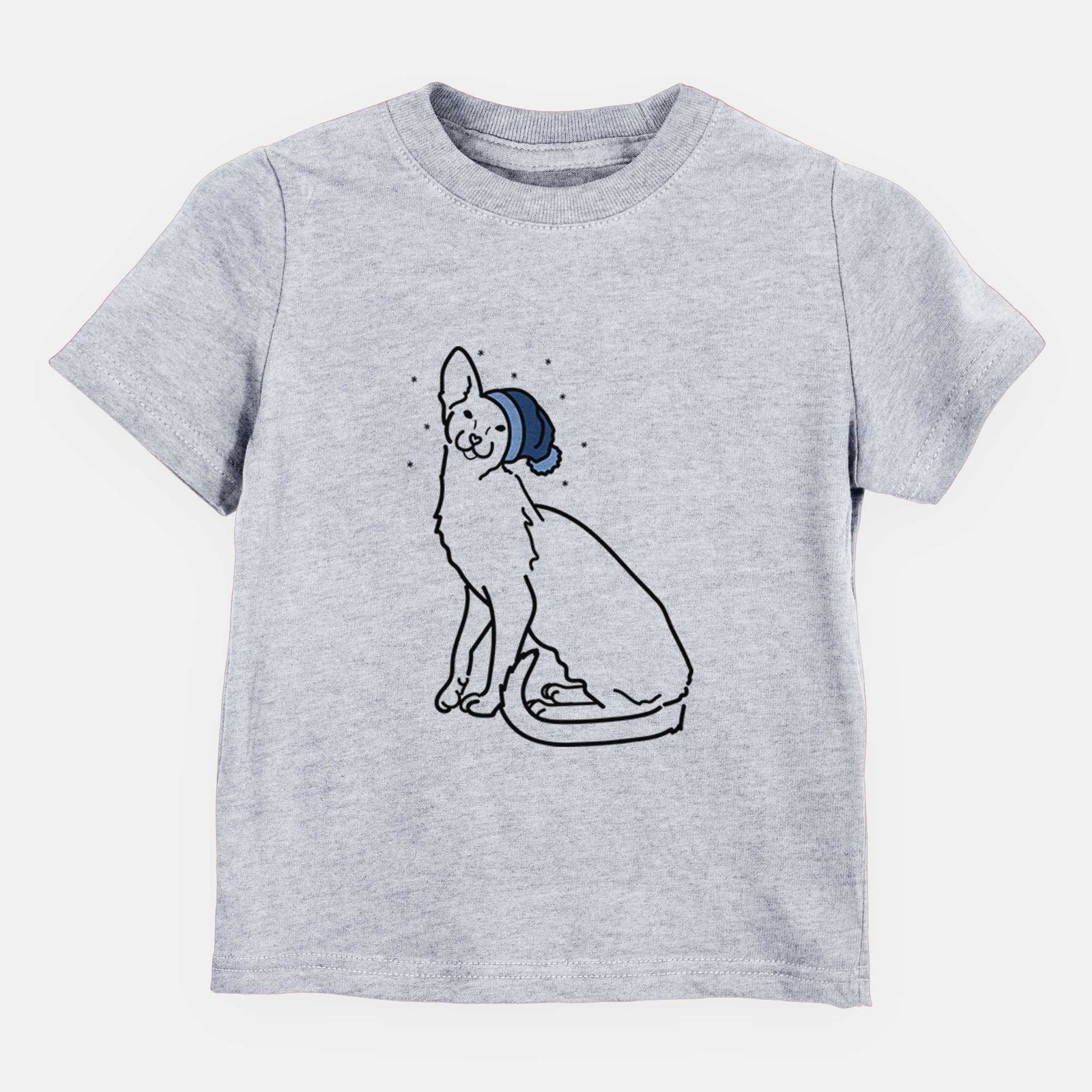 Frosty Oriental Shorthair Cat - Lyra - Kids/Youth/Toddler Shirt
