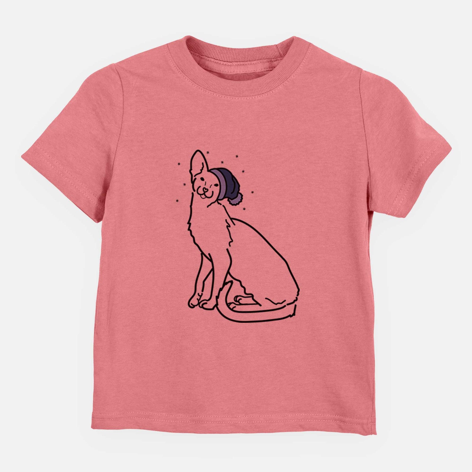 Frosty Oriental Shorthair Cat - Lyra - Kids/Youth/Toddler Shirt