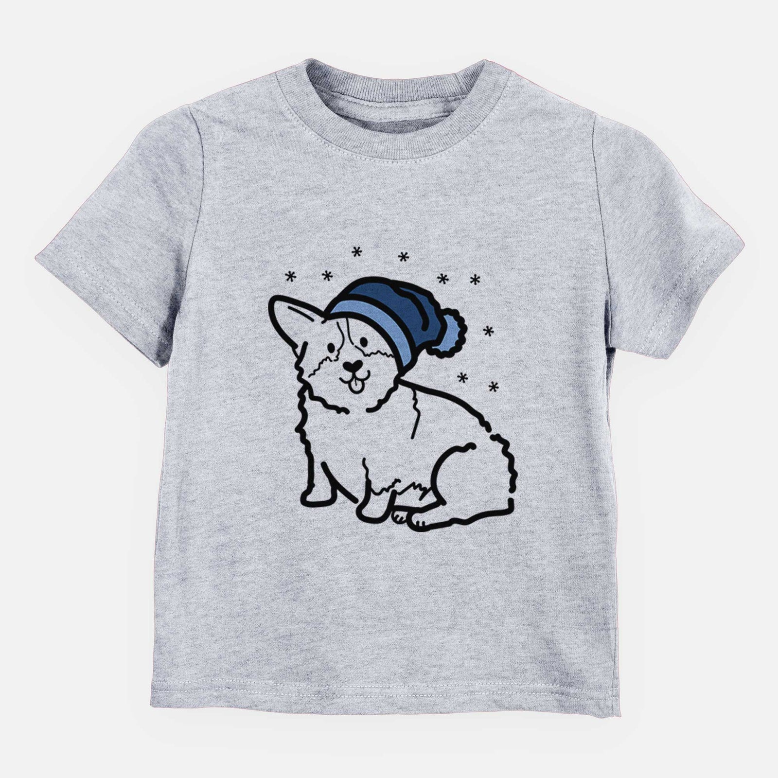Frosty Pembroke Welsh Corgi - Millie - Kids/Youth/Toddler Shirt