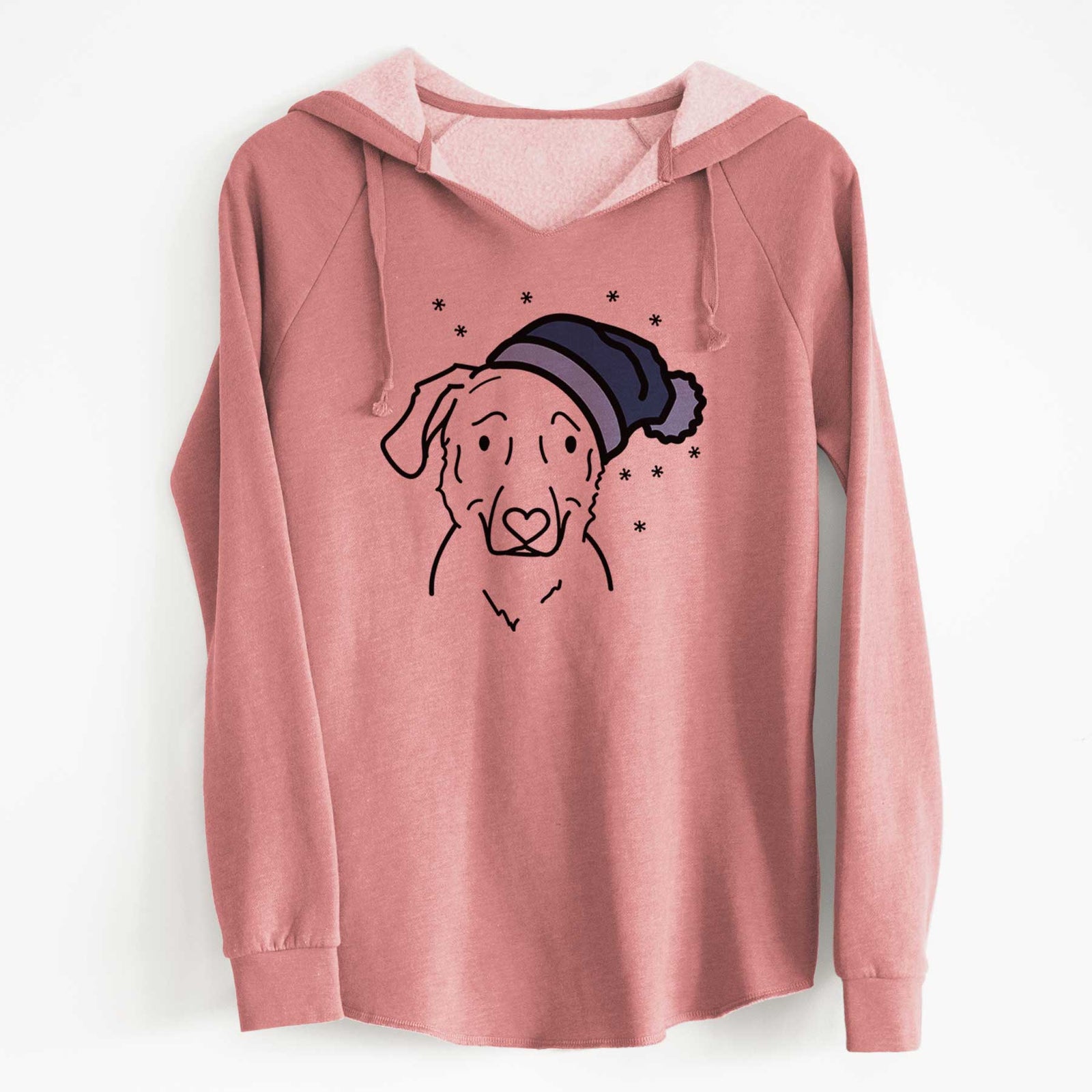 Frosty Golden Retriever Mix - Mitzi - Cali Wave Hooded Sweatshirt